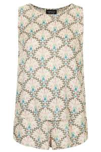 TOPSHOP PAISLEY PRINT PYJAMA SET