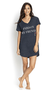 FOREVER21 Pardon My French Nightdress
