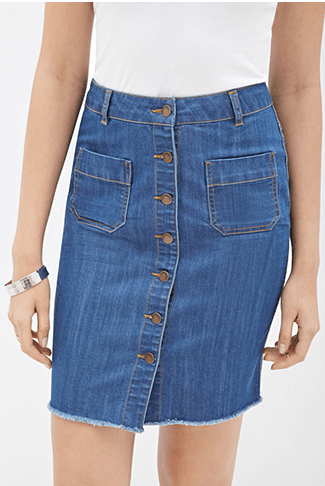 denim skirt
