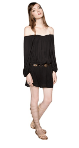 off the shoulder dress